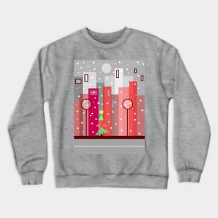 CHRISTMAS  In The City Crewneck Sweatshirt